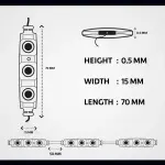 LED 1.5 VERT