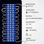 LED 1.5W BLEU
